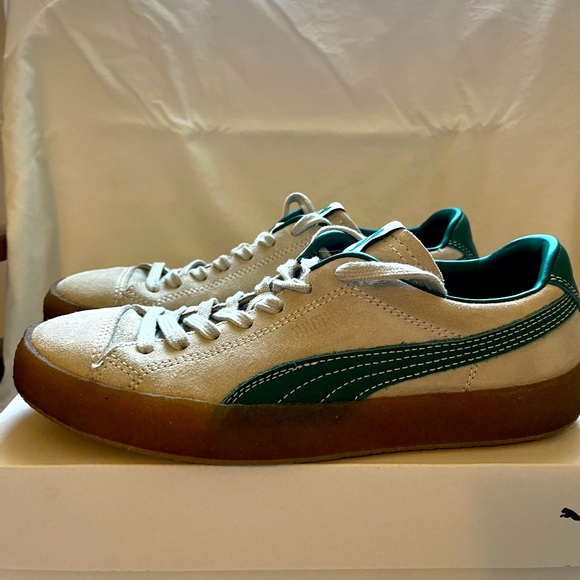 PUMA x AMI 2022 suede crepe ‘Pristine’ Sneaker, Men size 8.5 - Picture 8 of 12